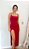 Vestido Longo Fenda Vermelho Cherry - Imagem 3