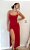 Vestido Longo Fenda Vermelho Cherry - Imagem 1