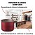 Leiteira Fervedor Caneco Tramontina Antiaderente Starflon Paris Vermelho Canecão Grande Aluminio 16cm 2,7 Litros - Imagem 2