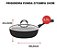 Frigideira Tramontina Antiaderente c/Tampa Monaco 24cm 2,7l Preto 28704024 - Imagem 2