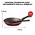 Frigideira Antiaderente Cozinha Tramontina Alumínio Paris Vermelha 22cm + Espatula de Nylon - Imagem 2