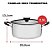 Panela Caçarola Tramontina Inox Fundo Triplo Solar Indução 20cm 2,9L - Imagem 3