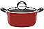 Panela Caçarola Indução Tramontina Antiaderente Avulsa 22CM 3,5L Mônaco Vermelho - Imagem 1