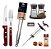 KIT TALHERES POLYWOOD VERMELHO 21198776 + MOEDOR CHURRASCO 26499042 + INJETOR 26462100 + PEGADOR BLACK 26593100 - Imagem 2
