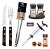 KIT TALHERES POLYWOOD MARROM 21199903 + MOEDOR CHURRASCO 26499042 + INJETOR 26462100 + PEGADOR BLACK 26593100 - Imagem 2