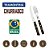 Kit Jogo de talheres Tramontina Churrasco Pollywood 36pcs Marrom - Imagem 4