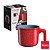 Leiteira Fervedor Canecão Antiaderente Cerâmica 14cm 1,9 Litros Cooktop Fogão Indução Colorstone Volcano - Imagem 5