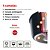 Frigideira Antiaderente Cerâmica 22cm Cooktop Fogão Indução ColorStone Titanio - Imagem 3