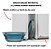 Kit 3 Bacias Baldes 8l C/alça Emborrachado Silicone Sanfona - Imagem 3