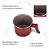 Leiteira Brinox Ceramica 12cmm 1,25l Vermelho 4789331 - Imagem 2