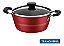 Caçarola Tramontina Antiaderente Sicilia 20cm 2,4L Vermelho 20402720 - Imagem 6