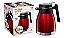 Bule Térmico Garrafa Térmica Inox 1,2L Vermelho Sistema Antigotejamento Euro - Imagem 3