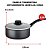 Panela Tramontina Avulsa Antiaderente Aluminio 18cm 2 Litros Turim Cinza Não Gruda - Imagem 4