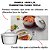 Panela Tramontina Cooktop Fogão Indução Aço Inox Fundo Triplo Avulsa Allegra 16cm 1,5 Litros - Imagem 2