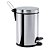 Lixeira Aço Inox Cozinha e Banheiro Brinox 5 Litros Com Pedal + Balde Cesto Interno Removivel - Imagem 5
