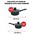 Jogo de Panelas Antiaderente Ceramica Cooktop Fogão Indução Kit 6 Peças Jade - Imagem 4
