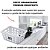 Kit 2 Cestos Organizador Pequeno Coza Brinox Multiuso 18x14 Armario Gaveta Lavanderia - Imagem 2