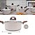 Jogo de Panelas Antiaderente Ceramica Vanilla Cooktop Fogão Indução Kit 4 Peças Conjunto Brinox - Imagem 5