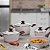 Jogo de Panelas Wok Antiaderente Ceramica Vanilla Cooktop Fogão Indução Kit 2 Peças Conjunto Brinox - Imagem 2