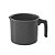 Leiteira Fervedor Caneco Canecão Antiaderente 14cm 1,8L Brinox Garlic Grafite - Imagem 1