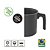 Leiteira Fervedor Caneco Canecão Antiaderente 14cm 1,8L Brinox Garlic Grafite - Imagem 5
