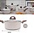 Jogo de Panelas Antiaderente Ceramica Vanilla Cooktop Fogão Indução Kit 6 Peças Conjunto Brinox - Imagem 6