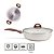 Jogo de Panelas Antiaderente Ceramica Vanilla Cooktop Fogão Indução Kit 7 Peças Conjunto Brinox - Imagem 3