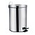 Kit 4 Lixeiras Cesto De Lixo Inox Banheiro Cozinha 3 Litros Pedal e Balde Interno Removível Mor - Imagem 6
