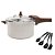 Panela De Pressão Antiaderente Ceramica Fogão Indução 4,2L e Jogo Utensílios - Imagem 1
