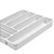 Kit 3pcs Organizador de Talheres e Facas Gaveta Cozinha Porta Talher Bandeja Separador Divisórias - Imagem 3