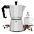 Cafeteira Italiana Moka Café Expresso 6 xícaras Manual Aluminio - Imagem 6