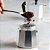 Cafeteira Italiana Moka Café Expresso 6 xícaras Manual Aluminio - Imagem 2