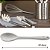 Espatula De Silicone 27,5cm Cozinha Flex Vanilla Brinox - Imagem 3