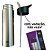 Garrafinha de Água C/ Capa Neoprene Garrafa Aço Inox 750ml Mor Esportiva Academia - Imagem 3