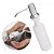 Dispenser Porta Detergente Inox Dosador Sabonete Liquido de Embutir Bancada 350ml Clink - Imagem 7