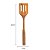 Kit Jogo de Utensílios Bambu Para Cozinha Conjunto 3 Peças Resistente - Imagem 5