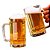 Kit 8 Canecas Copo de Chopp Cerveja de Vidro 400ml Bar Resistente - Imagem 6