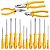 Kit Jogo Ferramentas Chave De Fenda Phillips Alicate Tramontina 15 Peças Profissional Resistente - Imagem 1