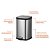 Lixeira 12L c/ Pedal e Balde Fechamento Leve Suave Slow Cozinha Banheiro Multiuso Brinox - Imagem 2