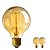 Kit 2 Lampadas Retro Vintage Filamento Carbono G125 60W 127V Âmbar Gold Branca Quente Kian - Imagem 1