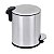 Kit 2 Lixeiras Cesto De Lixo Inox Banheiro Cozinha 5 e 12 Litros Balde Interno Removível - Imagem 3