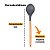 Jogo de Utensílios Cozinha Silicone Cabo Madeira Conjunto Kit 4 Peças - Imagem 4