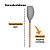Jogo de Utensílios Cozinha Silicone Cabo Madeira Conjunto Kit 4 Peças - Imagem 2