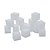 Kit 72 Esponjas Magica Bucha 3cm Tira Manchas Limpeza Limpa Tudo Cubos - Imagem 3