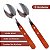 Jogo 6 Colheres de Sopa Mesa Aço Inox Utensílio Cozinha - Imagem 2