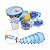 Conjunto Kit 6 Tampas De Silicone Universal Flexível Reutilizável Elástica - Imagem 4