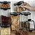 Kit 7 Potes Hermético Para Mantimentos Condimentos Alimentos Plástico Jogo Organizador Coza - Imagem 3