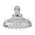 Kit 2 Potiche Baleiro Bomboniere de Cristal Doces Com Tampa Decorativo - Imagem 4