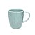 Jogo Kit 6 Canecas Xicara Tulipa de Porcelana Chá Café 380ml Ryo Blue Bay Oxford - Imagem 2