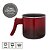 Jogo de Panelas Antiaderente Ceramica Kit 9 Peças Brinox Conjunto Smart Plus Ceramic Life Vermelho - Imagem 5